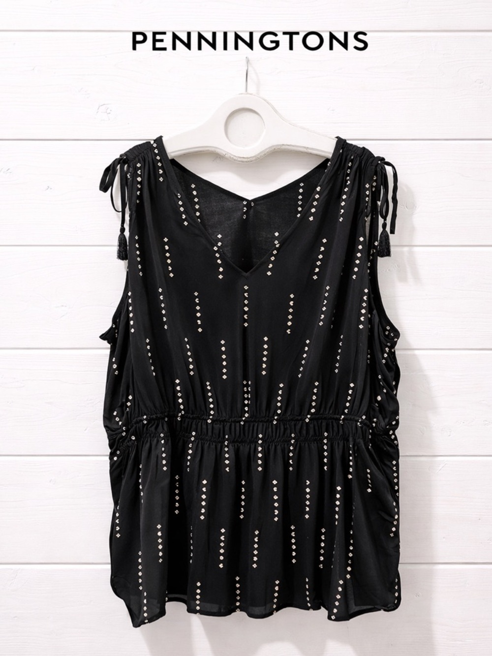 PENNINGTONS – Black Top 3X (NWT)